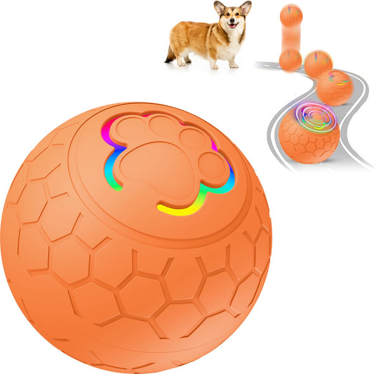 teeche Interactive Dog Ball Motion Activated - 2.2" Sturdy Interactive Dog Toys for Puppy/Small/Medium Dogs Active Rolling Ball for Dogs